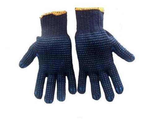 Blue Dotted Gloves3